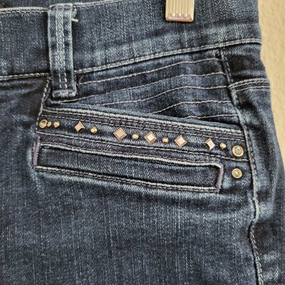 White House Black Market Skinny Leg Denim Jeans 6R - Picture 4 of 8